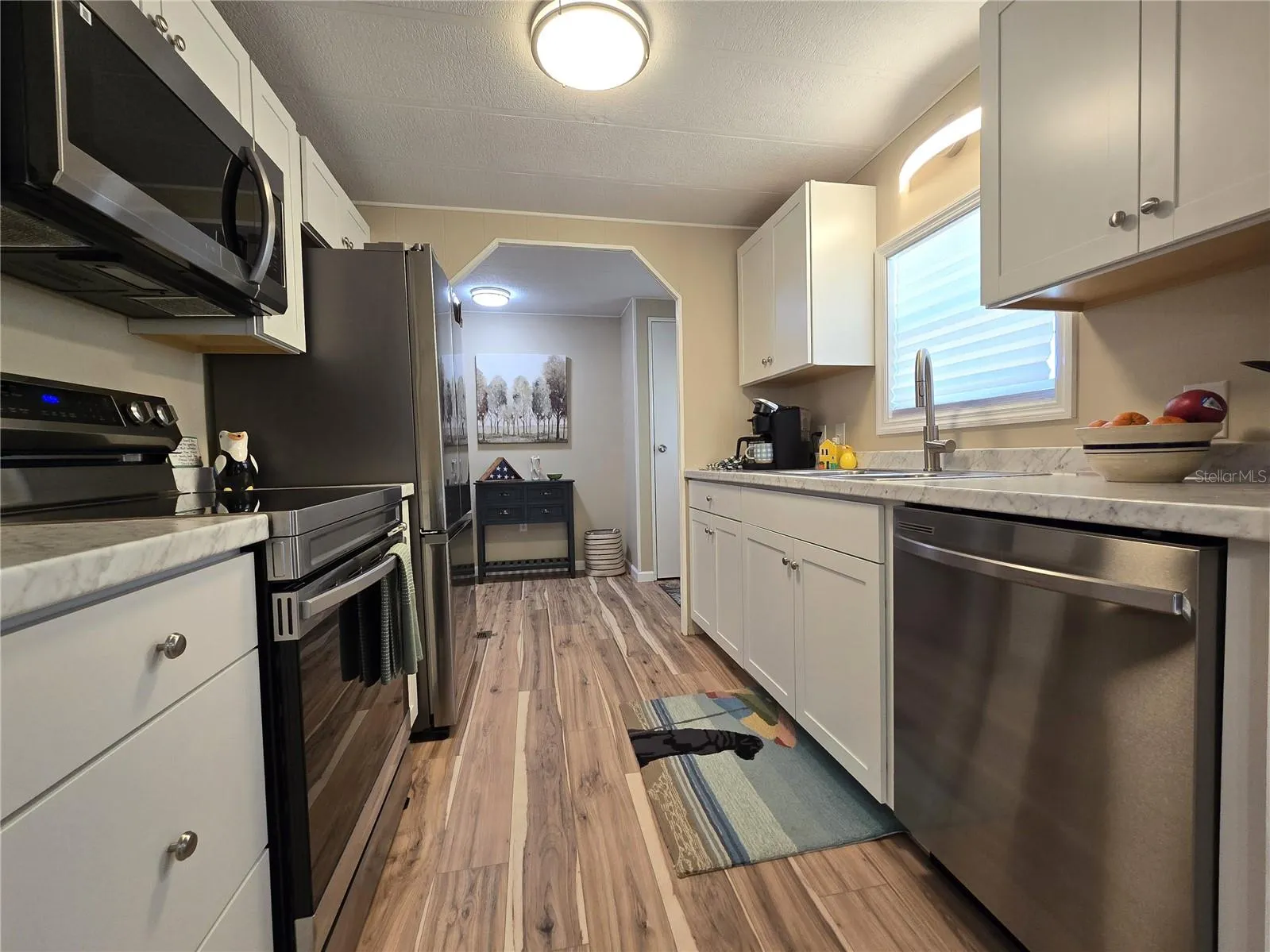 Modern Chef's Kitchen with stainless appliances