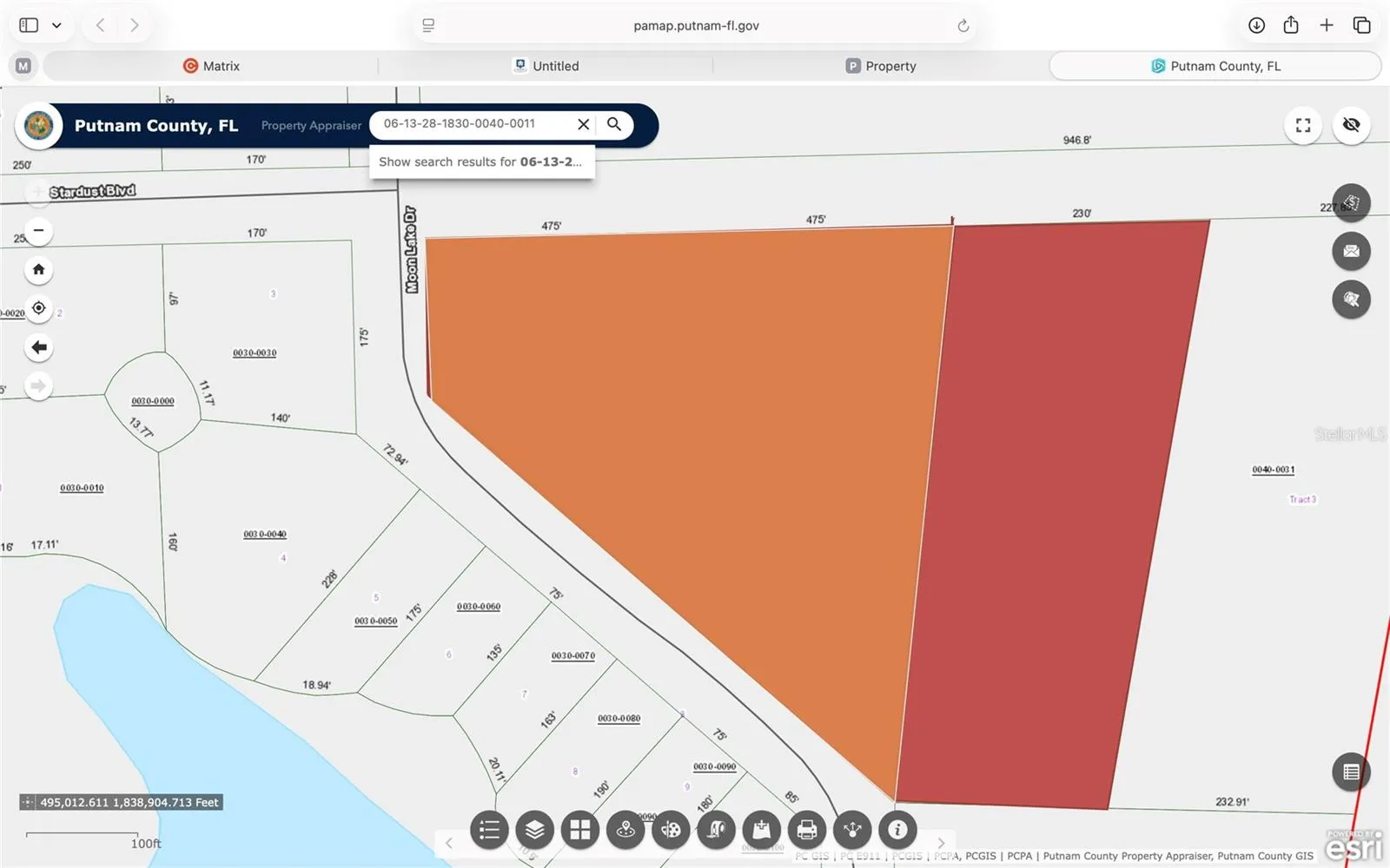 The 2 Shaded Lots Are Being Sold Together