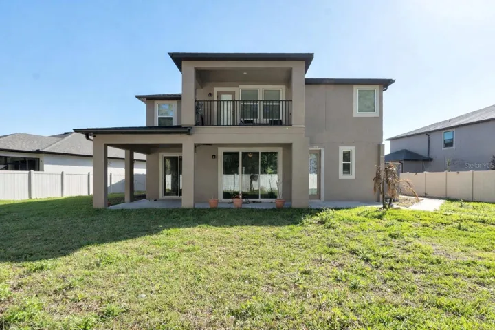 Back of home