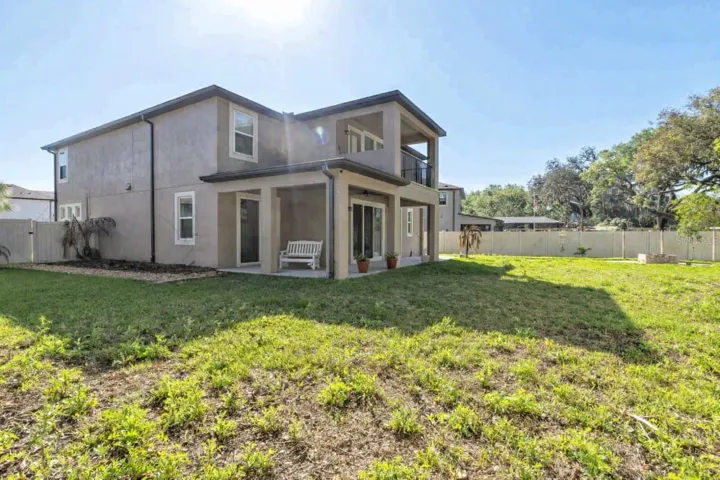 Back of home