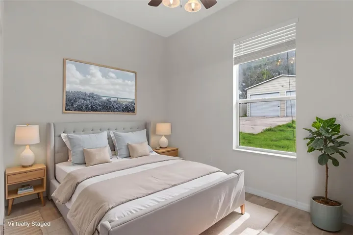 Guest Bedroom Three Virtually Staged