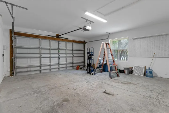 This is the two car garage that is attatched to the home