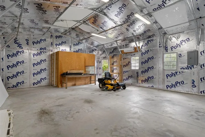 View 2 of the Inside of the Metal Building