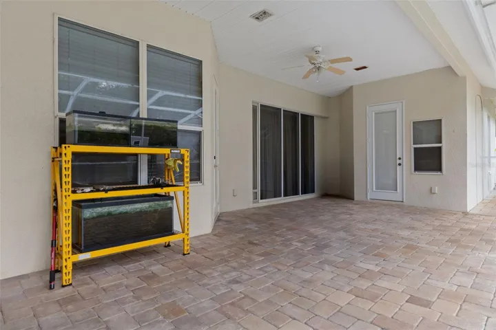 There is  a lot of space in the pool area