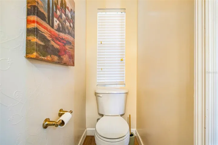 half bath downstairs