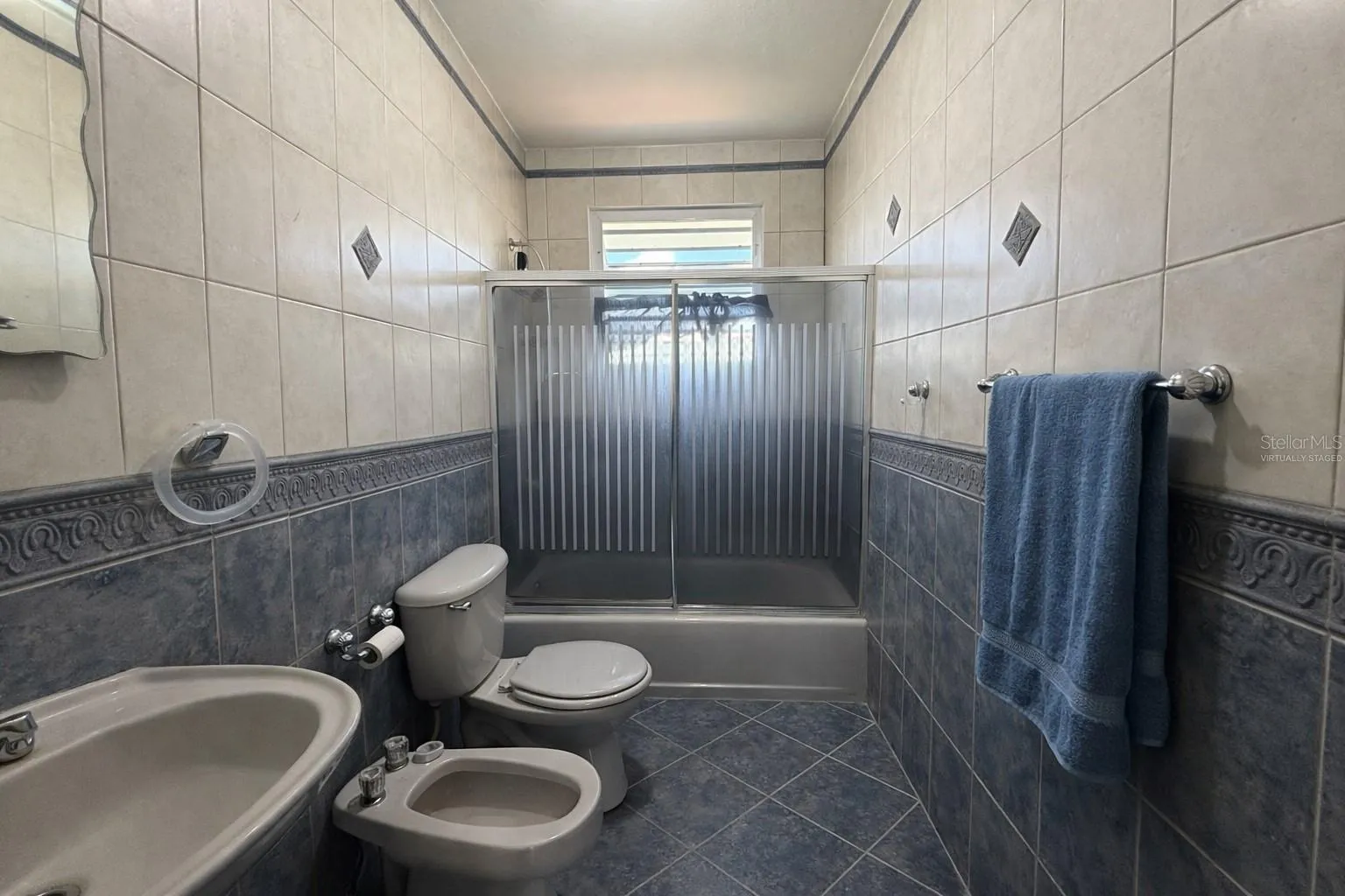 Bathroom 2  - Unit 1 (Virtually Staged)
