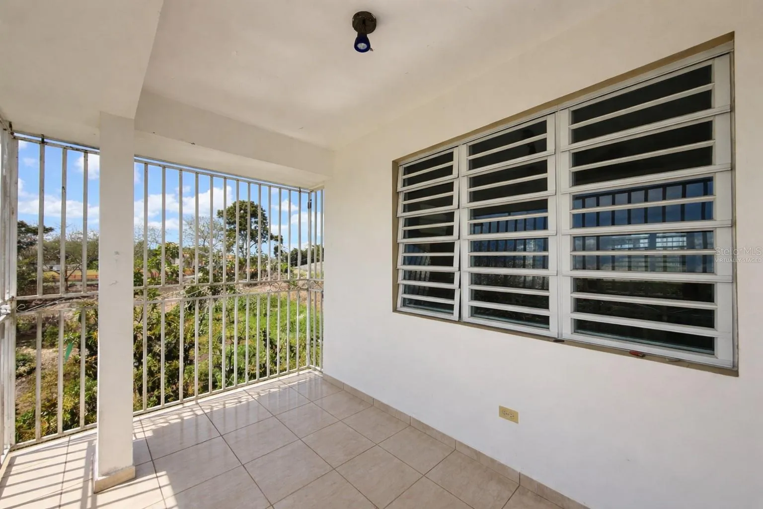 Balcony - Unit 1 (Virtually Staged)