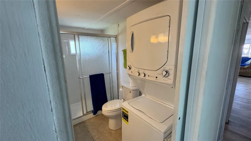 Convenient indoor laundry