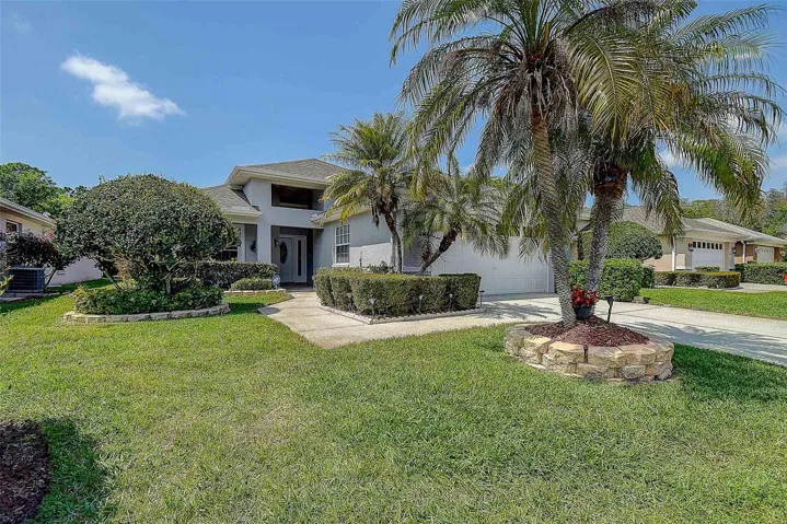 Welcome home to 1020 Trafalgar Drive in Eden Brook of Wyndtree in Trinity, Florida.