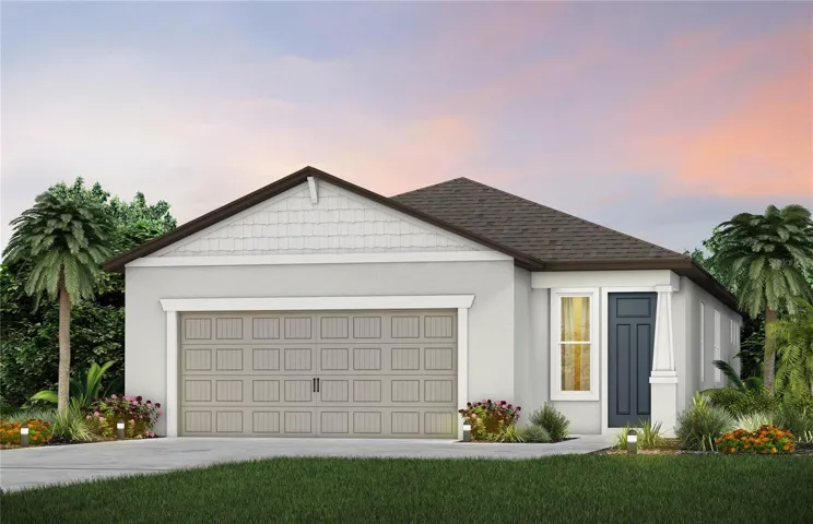 Exterior Rendering, Elevation C1