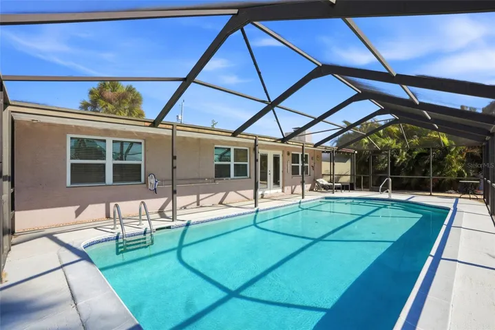Heated pool!