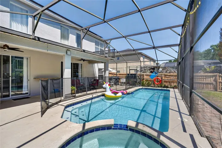Huge Back Patio