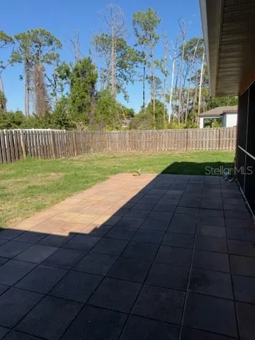 back yard