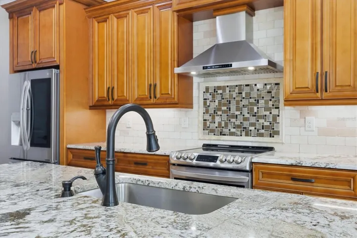 Detailed Backsplash