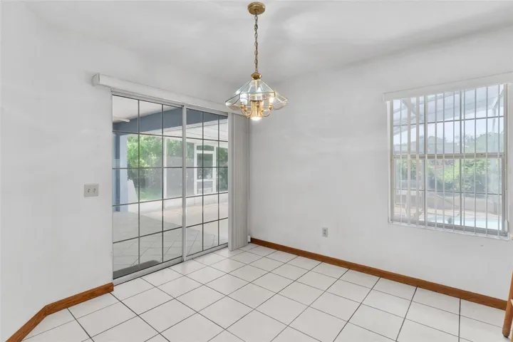 Dining space
