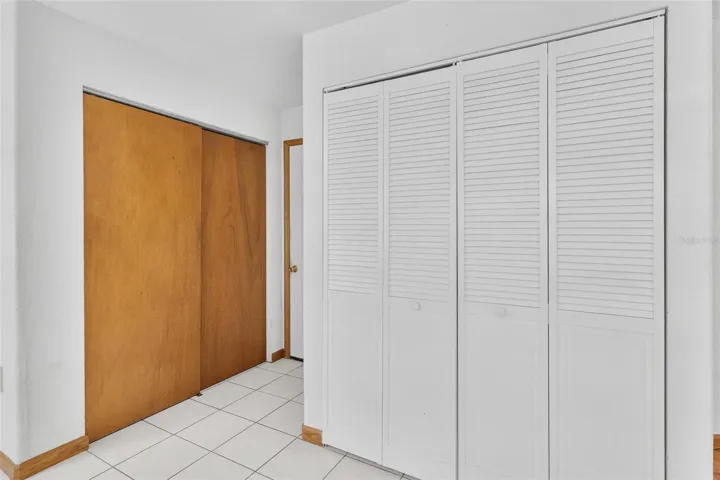 Laundry closet and separate closet pantry