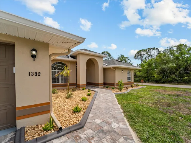 New Paver Walkway