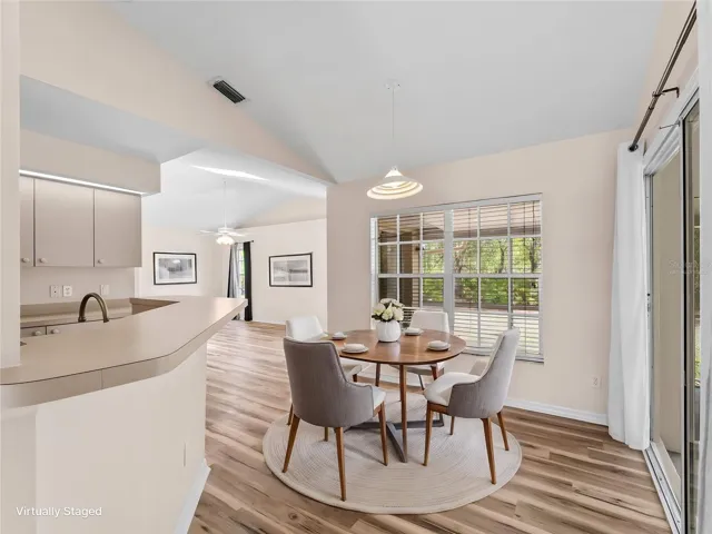 Virtually Staged Dinette