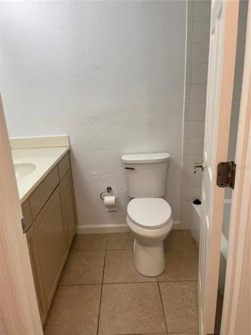 Bathroom with tub