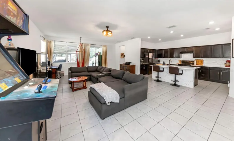 Living Room & Kitchen