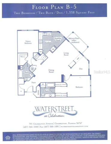 B-5 Floor Plan