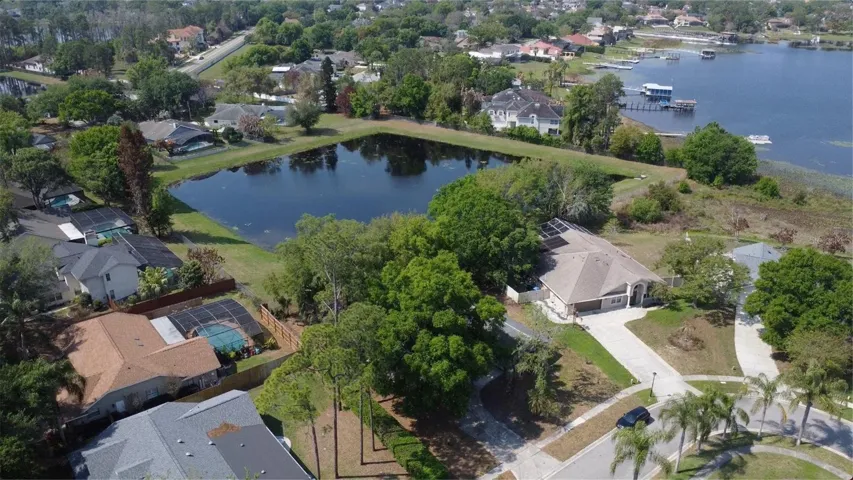 Exquisite Water Views from the rear of the home