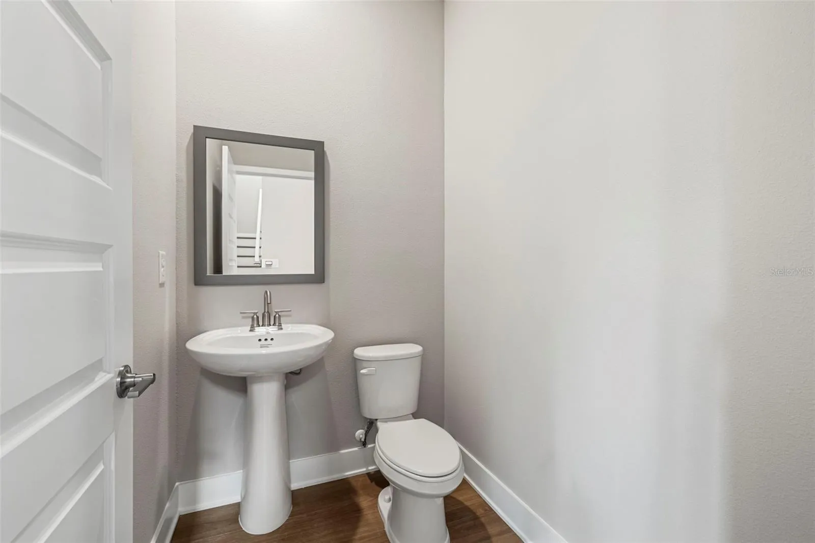 Downstairs half bath