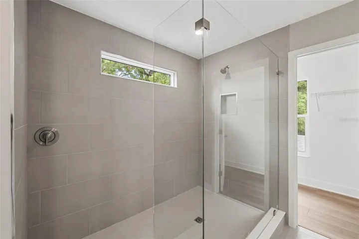 Master bathroom shower