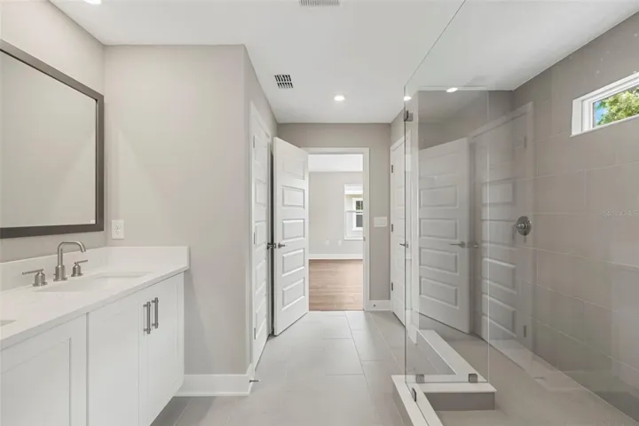 Master bathroom