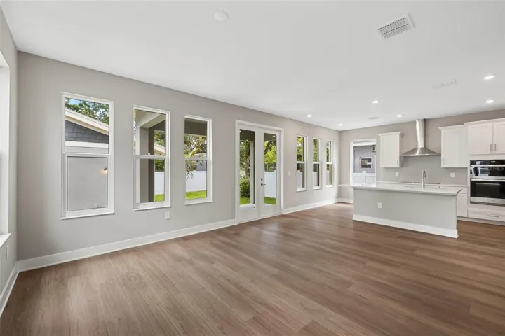 Open concept living