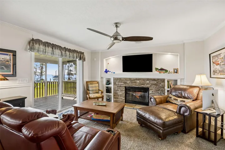 The living room