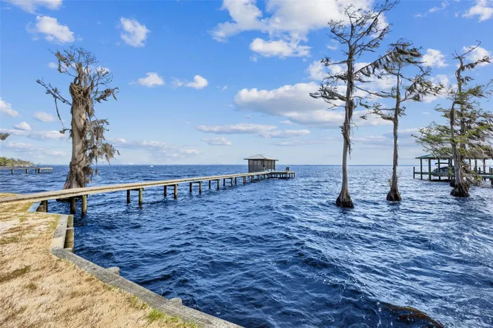 Or take a stroll to the end of your dock