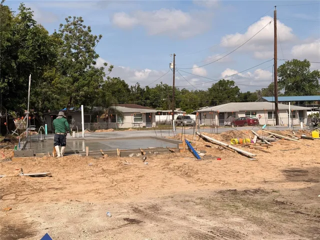 Current stage of construction.