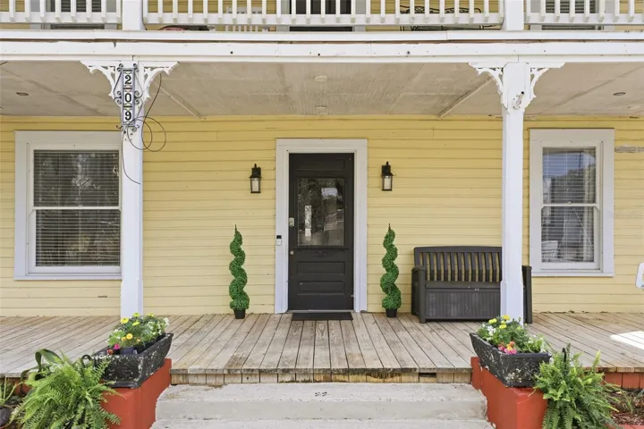 Large front porch
