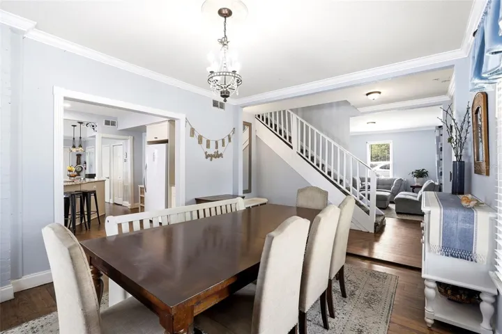 Main floor dining room