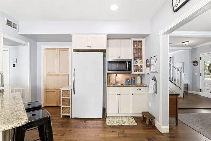 view from the stove (2nd sink) butler pantry door