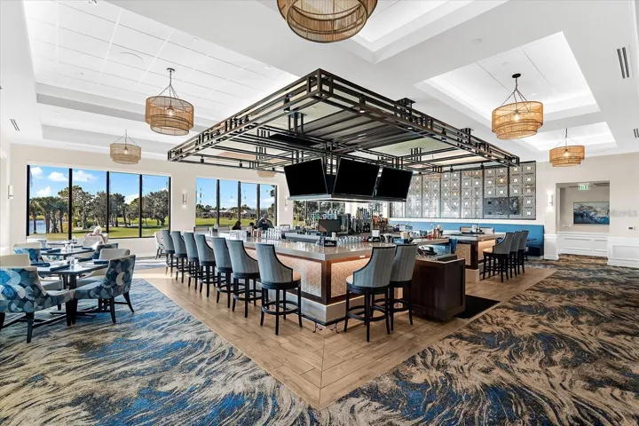 Renovated clubhouse offers sophisticated decor