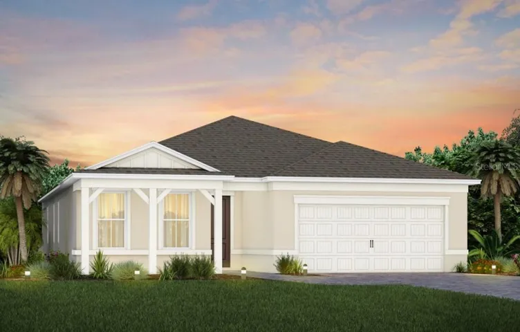 Exterior Design. Artistic rendering for this new construction home. Pictures are for illustrative purposes only. Elevations, colors and options may vary.