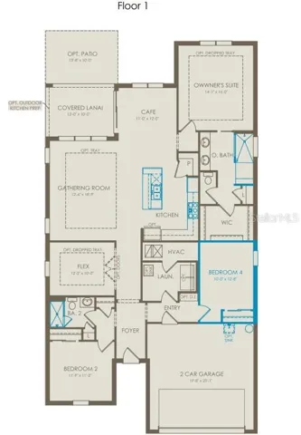 Floor Plan - Floor One