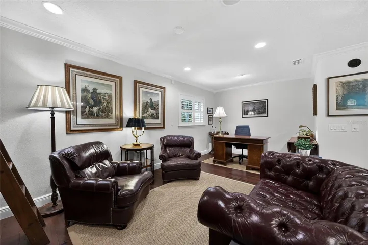 Office area or original Dining area