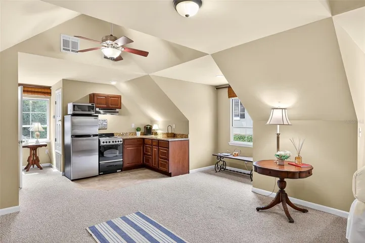 Kitchenette and own AC