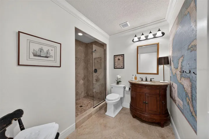 4th full bathroom with shower