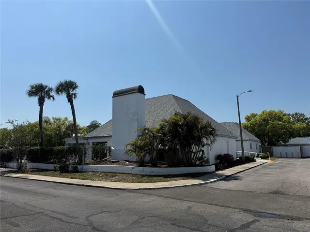 club house and pool