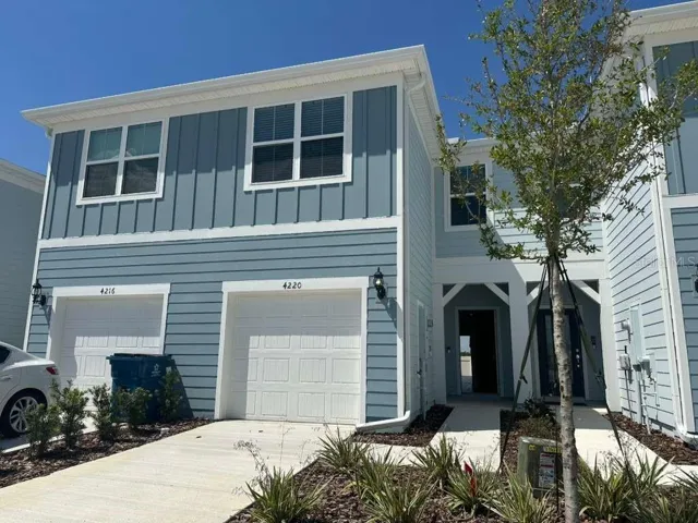 Front of the building with coastal design