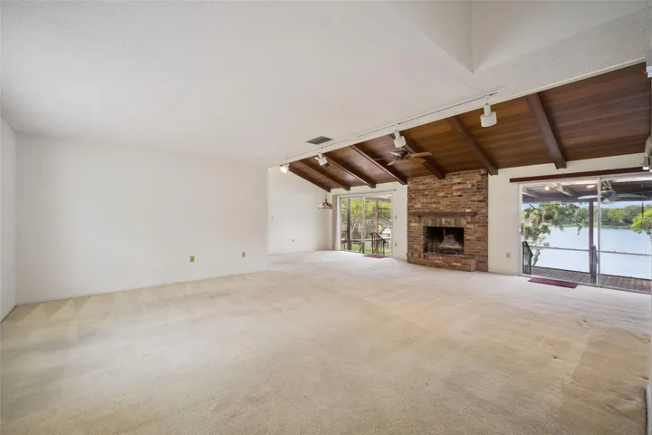 Formal Living Room/Living Room w/ Lake Views