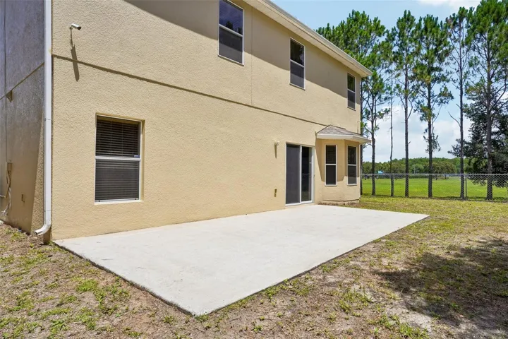 Rear Patio