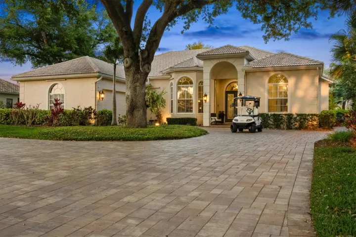 Paver driveway