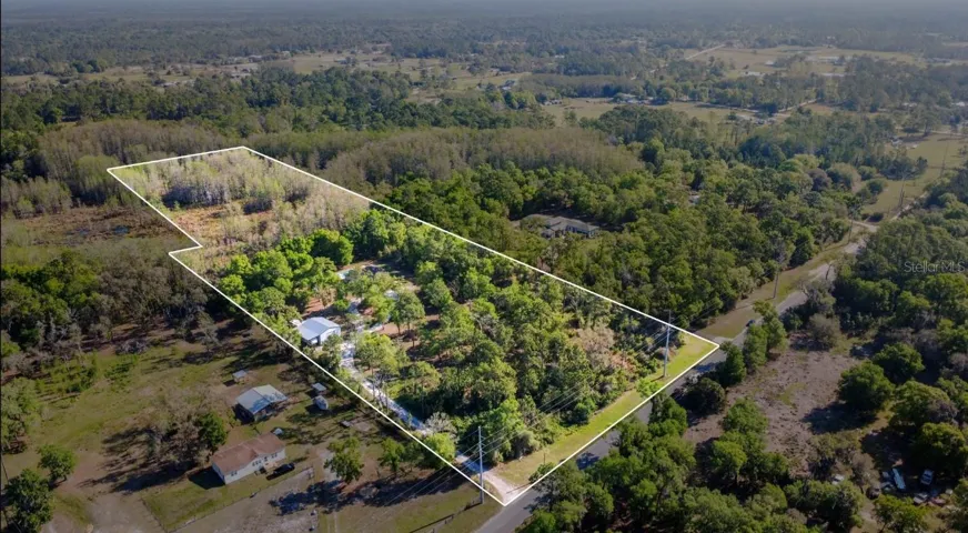 AERIAL VIEW OF WHOLE PROPERTY