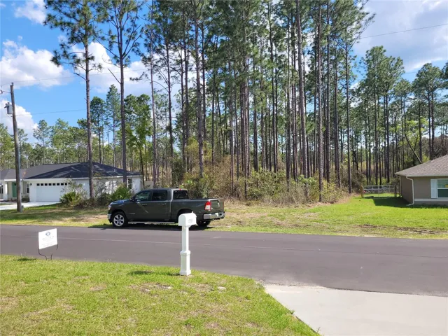 Across the street
