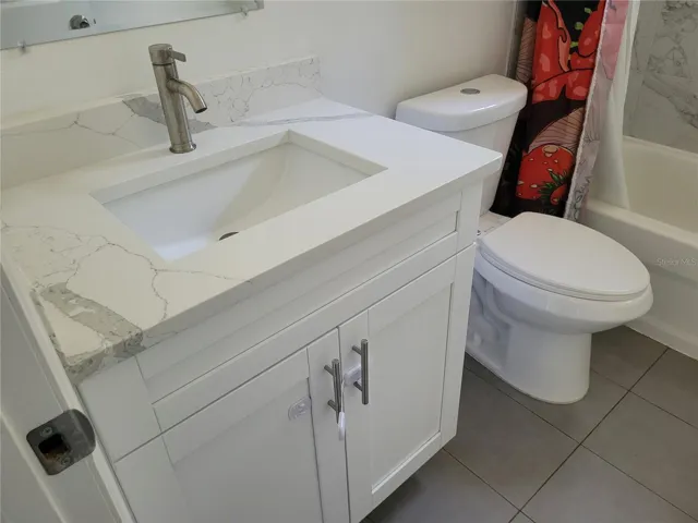 Hall bathroom